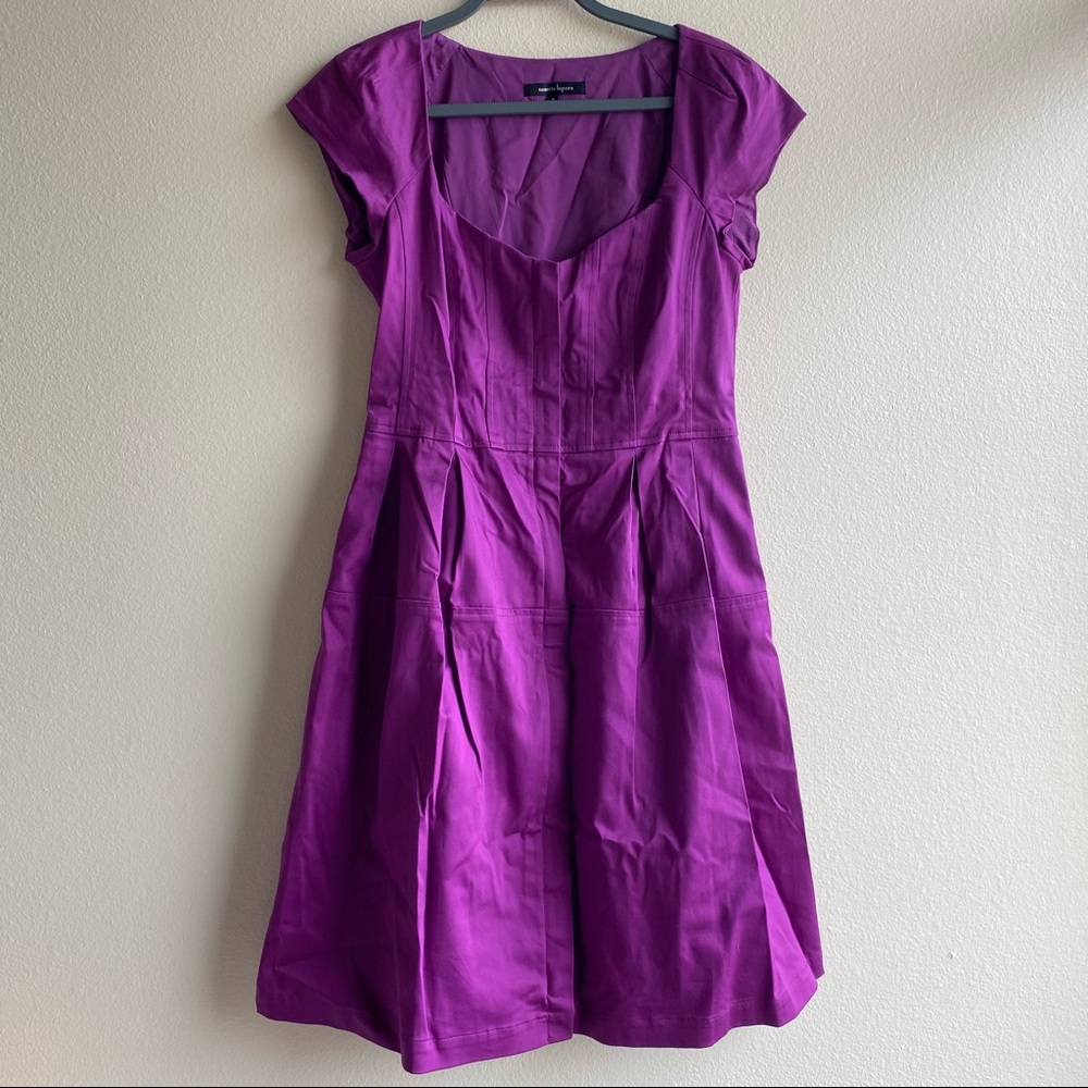 Nanette Lepore Le Cirque Cap Sleeve A-Line Dress Sz. 6 - Picture 2 of 16